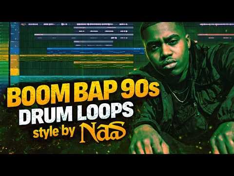 Nas Type Drum Breaks | Old School 90s Drum Loops #freeloopsandsamples