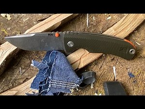 SOG Hard Use Demonstration Time!!! Putting in work with the SOG TELLUS FLK!!!🔥🔪🤘#sogknives