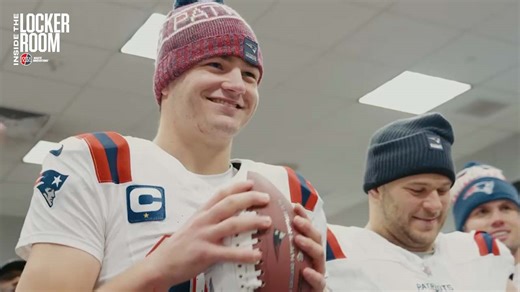 Inside the Patriots Locker Room After Win Over Jets | Postgame Celebration