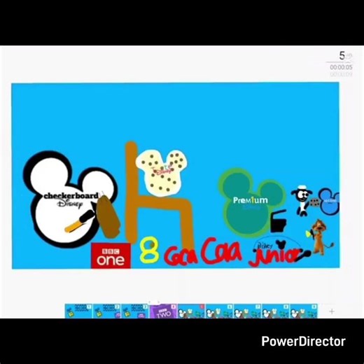 DECODE ENTERTAINMENT LOGO BLOOPERS THREE TAKE FIFTY-EIGHT TO FIFTY-NINE FROM THREE CARTOONS SOUND EF