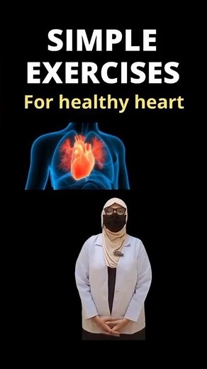 💖 Simple Exercises for a Healthy Heart