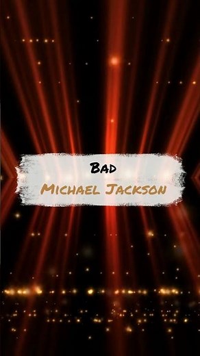 Bad - Michael Jackson #Short #Shorts
