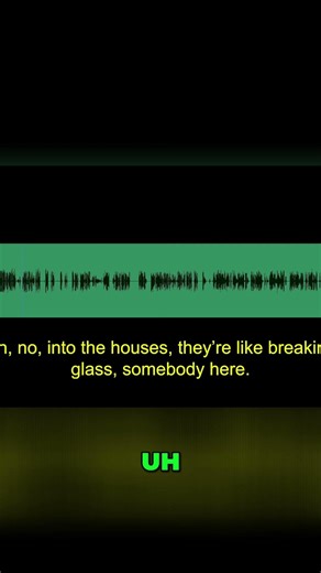 911 Call: Break-in in Progress! Glass Shattering! #shorts