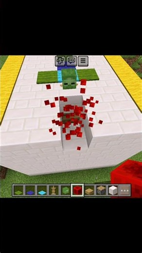 Minecraft Zombie statue🤯 #shortvideo #minecraft