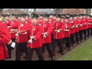 1st Battalion, Irish Guards on St Patricks Day, 2012.