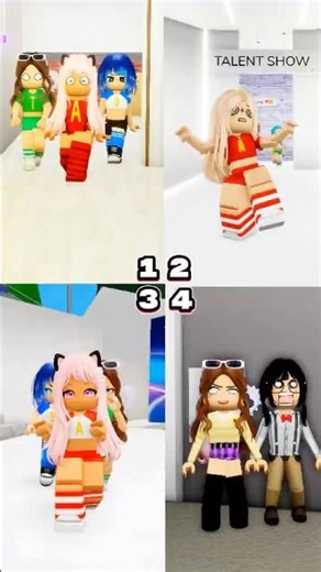 I Won the Talent Show #roblox #shorts #dance