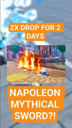 NAPOLEON — MYTHICAL SWORD?! + 2X DROP FOR 2 DAYS IN GPO