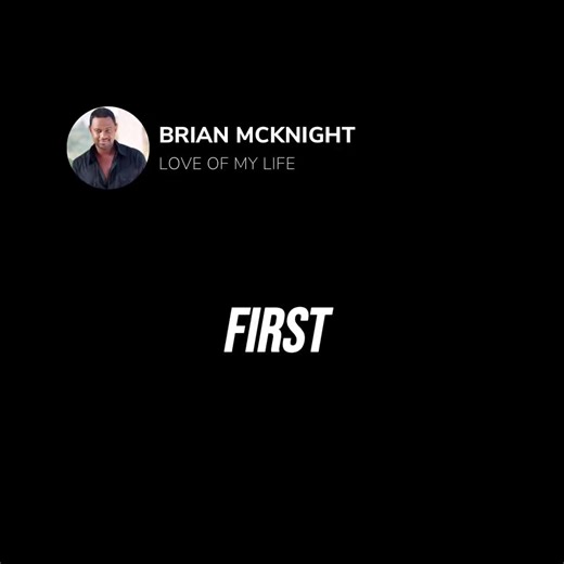 When the music says exactly what you can’t put into words. “Love of My Life” by Brian McKnight was released in 2001. #brianmcknight #loveofmylife #2000smusic #throwback #rnb