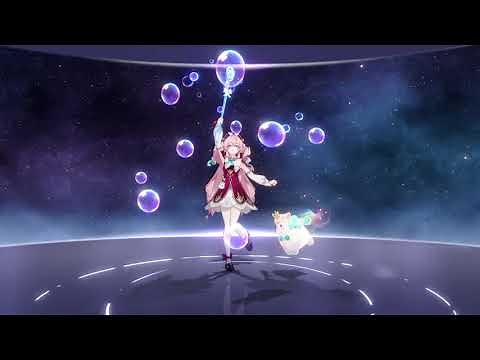 Hyacine Gameplay Showcase All Animations (Idle, Skill & Ultimate) | Honkai: Star Rail