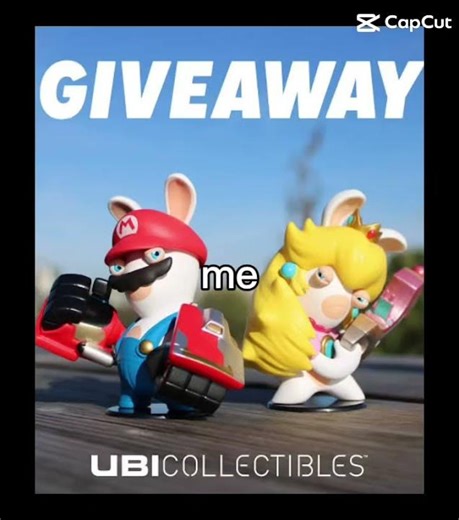 Rabbid Mario and Rabbid peach