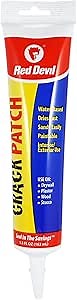 Red Devil 0805 Crack Patch Premium Acrylic Spackling, 5.5 Oz. Squeeze Tube