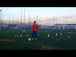 Esercitazione Calcio Coordinativa Motoria / Tecnica a circuito multifunzionale