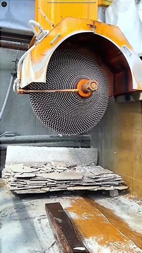 Marble Cutting Machine में Diamond Blades क्यों लगते हैं? 😱 Stone Cutting Secret 💎