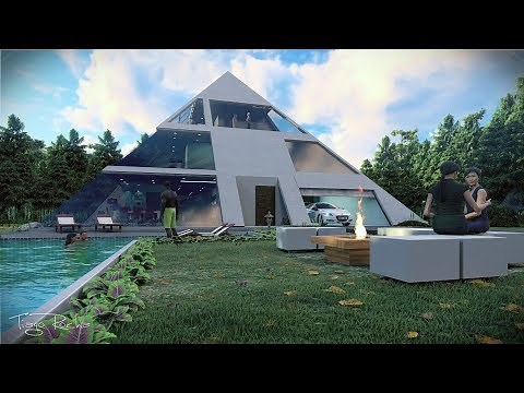 Pyramid House - Lumion
