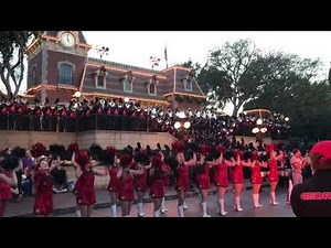 University of Georgia Marching Band performs in the Rose Bowl Parade