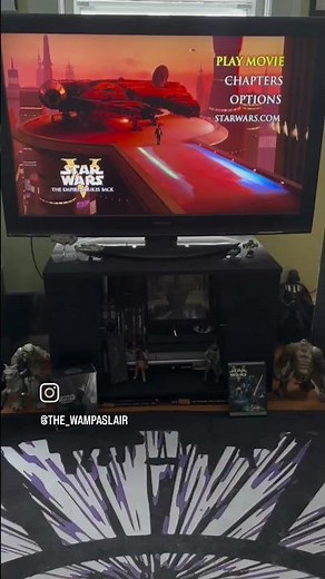 The Empire Strikes Back DVD Menu! #starwars #podcast #empirestrikesback #starwarscollector #dvd