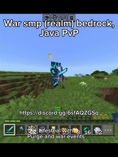Minecraft realm bedrock Java PvP #shorts #pvp #bedrock #server #games #gameplay #minecraft #fypシ #fy