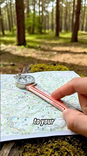 Compass & Map: Taking a Precise Bearing