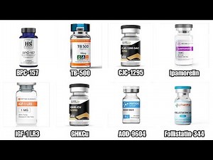 Every PEPTIDE For MUSCLE & BONE Building Explained in 8 Minutes