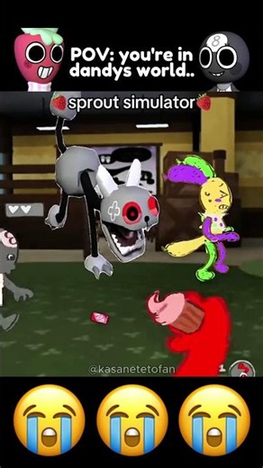 POV you’re playing as sprout 💕#roblox #dandysworld #update