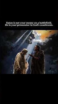 Satan Is Not Your Enemy on a Battlefield — He Is Your Prosecutor in God's Courtroom