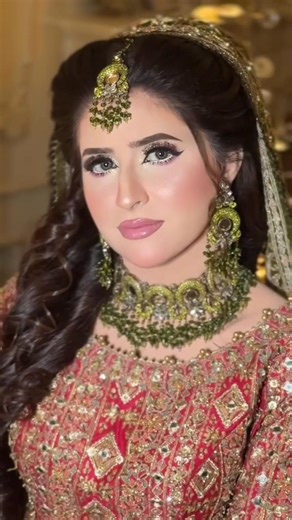 Pakistani Bridal makeup💫 | Pakistani Barat bridal makeup 🥀 | Beautiful jewellery #foryou #trending