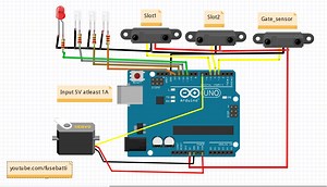 Sistema de aparcamiento automatizado Arduino. - EcuaRobot