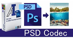 تحميل برنامج فتح الصورPSD مده الحياه |Download PSD Codec