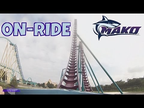 Mako On-ride Front Seat (HD POV) SeaWorld Orlando