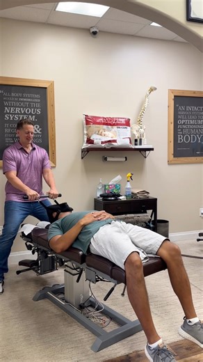 The Y-Strap release 🤌🏻✨= That full-spine stretch your body didn’t know it needed! 😌 Y-strap adjustments can: 1. help relieve pressure & tension with full-spine decompression 2. support posture 3. open up space for better movement 4. reset the body from head to toe Contact us today to schedule your new patient appointment 📆 📞: Call us at 214-872-4220 📱: Text us at 469-208-9754 📍Frisco, TX #YStrap #YStrapAdjustment #FullSpineDecompression #SpinalDecompression #ChiroVideo #AdjustmentVideo #C