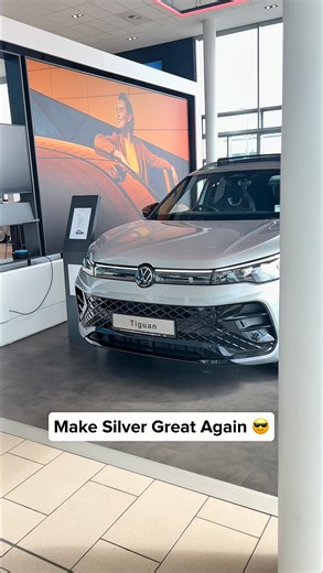 Make Silver great again Oyster Silver Metallic is a fantastic colour on the new shape Tiguan especially when paired with R-Line bodykit and 20” York alloy wheels Did you know the Tiguan is now available with 0.9% HP finance Want to find out more? Check out our website by clicking on the link down below https://bit.ly/46CbWP9 . . . Finance is provided by way of Hire Purchase Agreement from Volkswagen Financial Services Ireland Limited. Terms and conditions apply. Volkswagen Financial Services Ire