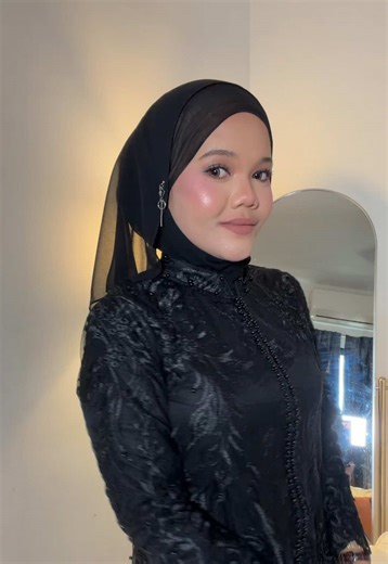 Tutorial Shawl untuk Pipi Tembam dan Pipi Telur