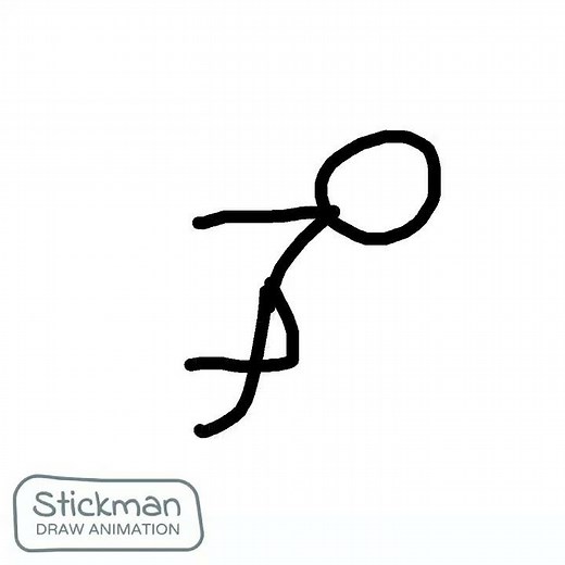 stickman running animation