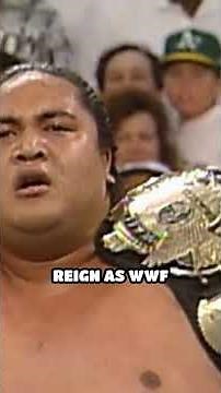 Yokozuna was one of the most dominant superheavyweights in WWE history