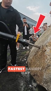How to Instantly Shatter Massive Rocks with Ease Discover a fast and efficient method to break huge rocks instantly using professional demolition tools. Save time and labor with this powerful technique. Ideal for construction, mining, or landscaping projects. Learn how modern rock-breaking solutions can boost productivity and reduce costs. Credits : @IQGive, @Traxxon /yt mining.machinery5 /tktk #ConstructionTips #MiningTools #HeavyEquipment #tech #usa | Bee Force News