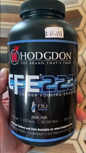 Reloading Hodgdon CFE 223 for 204 Ruger. Any thoughts?