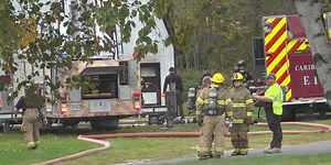 Caribou garage fire causes $30,000 in damage