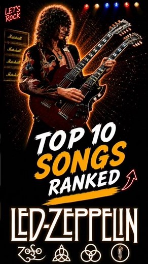 TOP 10 BEST Led Zeppelin Songs Ranked #top10 #ledzeppelin #ranked #ranking #shorts #shortsfeed