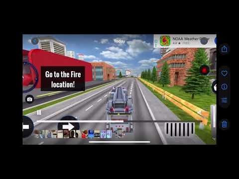 fire truck siren sound effect 1 #firetruck