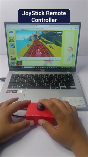 DIY Arduino Game Controller🎮|Subway Surfers PC Gameplay Hack #shorts #arduino #arduinoprojects #DIY
