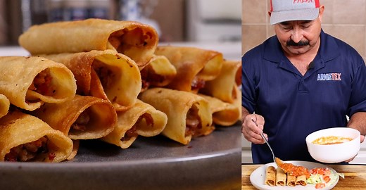 LEFTOVER TURKEY FLAUTAS RECIPE | How to Make Crispy Taquitos Crispy, crunchy, juicy FLAUTAS! These rolled up crispy bites of deliciousness will keep you coming back for more. You can’t go wrong with wrapping something in a tortilla, and if you fry it, well dang that just makes it even BETTER. Flautas are easy to make and can be a versatile way to use leftovers like chicken, turkey and beef. Some people call them taquitos, some call them flautas, I just call them dang good. Follow along to see ho