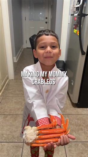 The Buddy Family on Instagram: "I’ll remember this day forever. This was also the day Buddy jr became a crableg lover. He ate the crablegs with me and he even liked the spice it had. I’ve been waiting for this day! 🤣 #thehardmanway #family #fyp #cooking #explore"