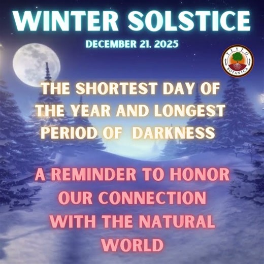 Winter Solstice 2025!