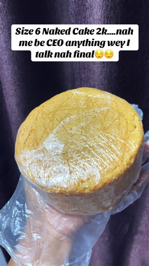 Sha no forget to come with your lawyer Toriii😂😂.Naked cakes are available in flavors of your choice.Pls patronize us 🙏 #fyp #trendingsound #cakesoftiktok #vanillacake #cakesinbariga