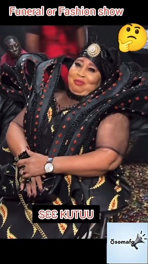 Funeral or Fashion show . Let think before????🤔🤔🤔 | Kweku Philip