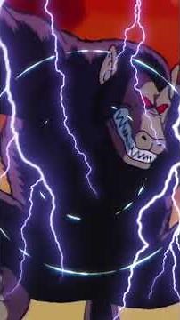 “La primera vez que Goku niño se transformó en Ozaru 😱🌕🔥”
