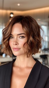 227K views · 1.1K reactions |  32 Stunning Wavy Bob Hairstyles That Are Simple to Style Soft waves, easy styling, and endless charm ✨ Perfect for an effortless everyday look! #WavyBob #BobHairstyles #EasyStyleHair #HairInspo #ChicLook | Ali's Hair Insights | Facebook