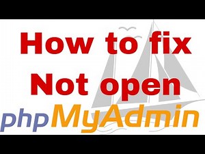 Phpmyadmin not open but localhost open in xampp