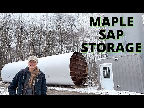Maple Sap Storage: Why We Use Silos