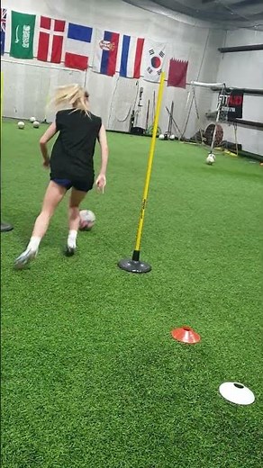 ⚽ 1A Soccer | Beat Your Defender & Finish Strong ⚽🔥 | Dribble + Move + Shoot Drill